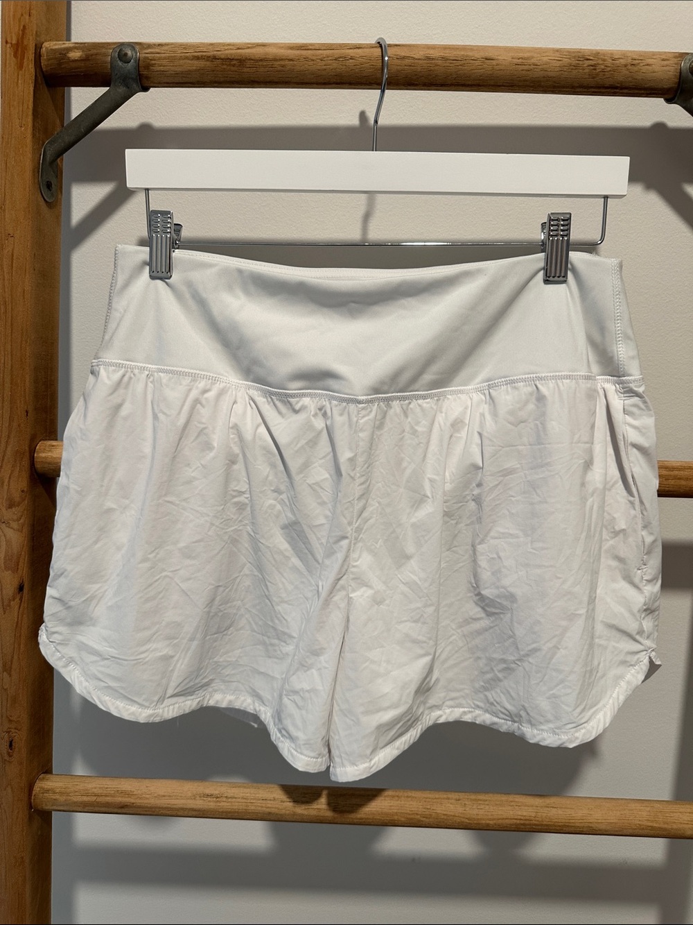 Spider Women's White Athletic Shorts